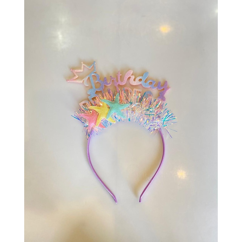 TS Happy Birthday Headband