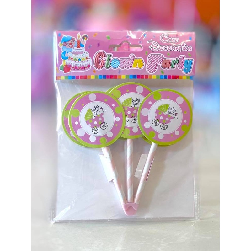 Baby Shower Cake Topper-Girl FTS19673