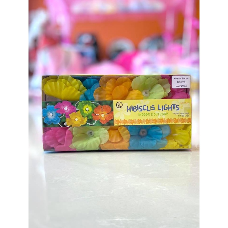 Hibiscus Electric Lights Set