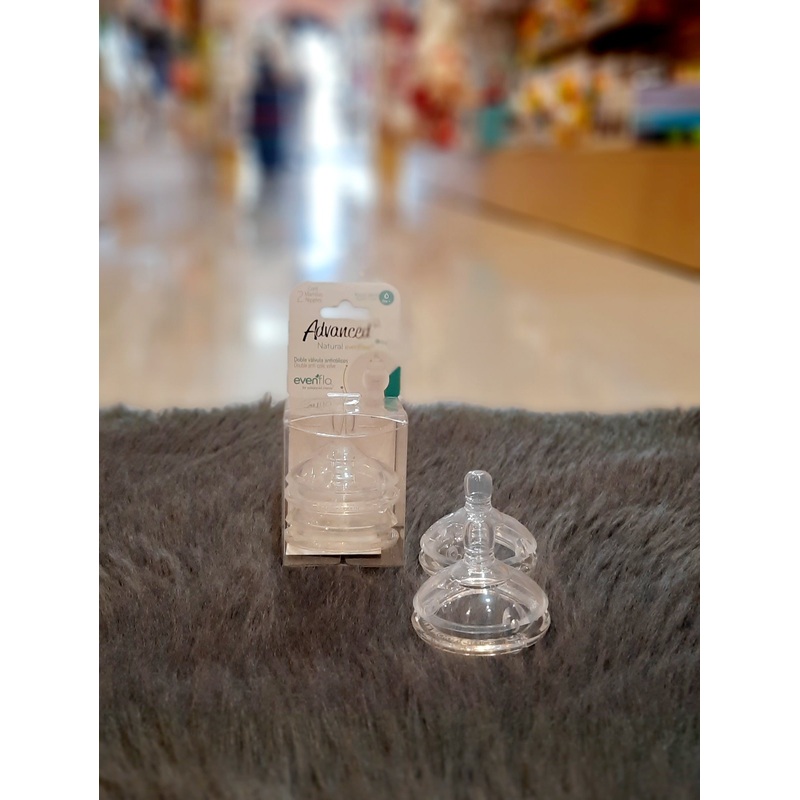 Nipple Adv WN Slow 2pk-Evenflo e1101