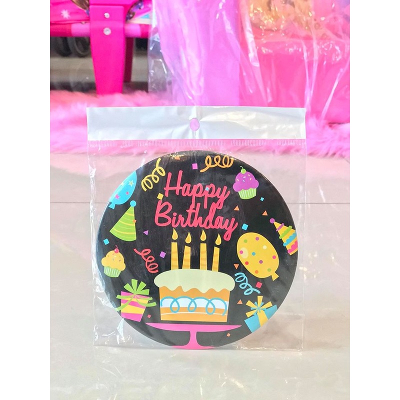 Party Button Lg Happy Birthday