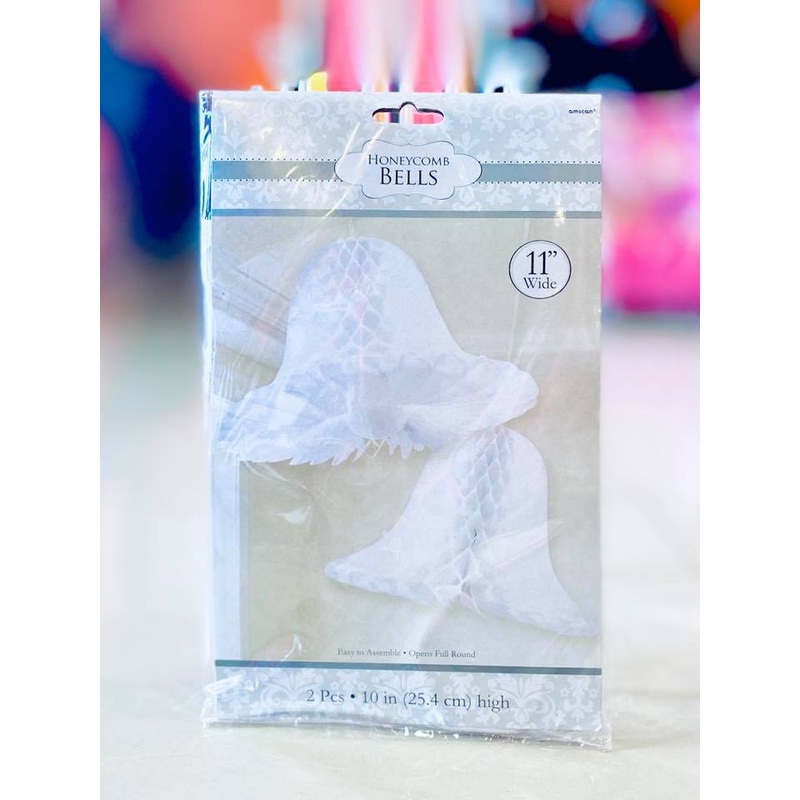 Party White 11′ Bridal Bell AM29223.08