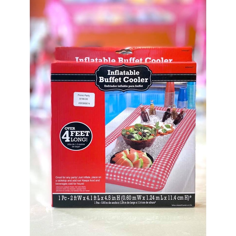 Picnic Party Inflatable Cooler