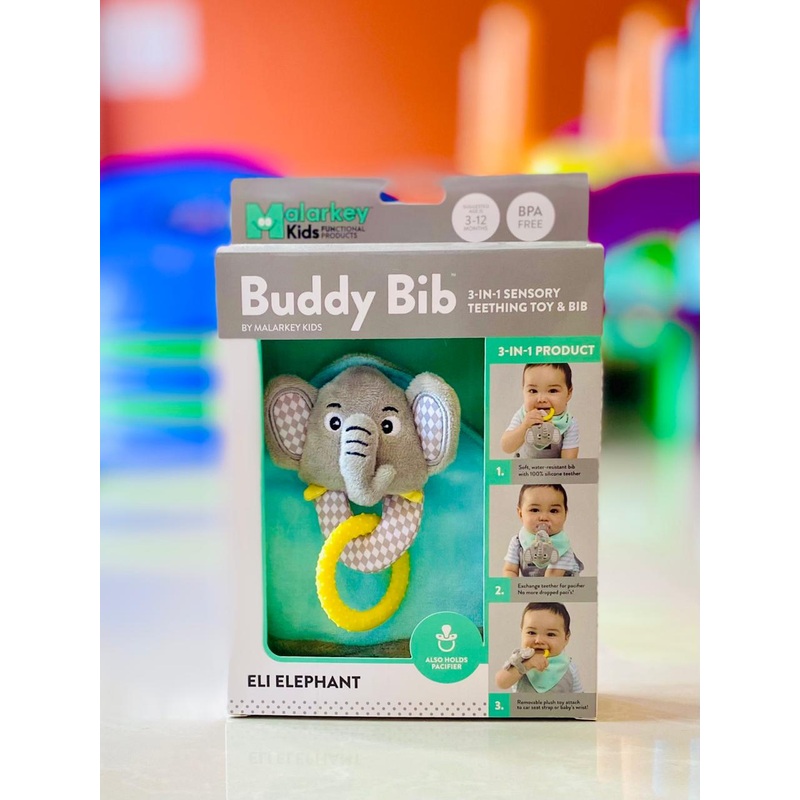 Buddy Bib Elephant BB07EL