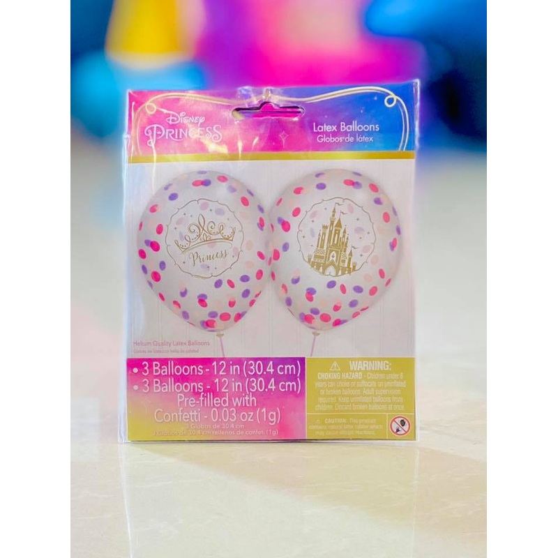 Confetti Balloons 6pk AM110595