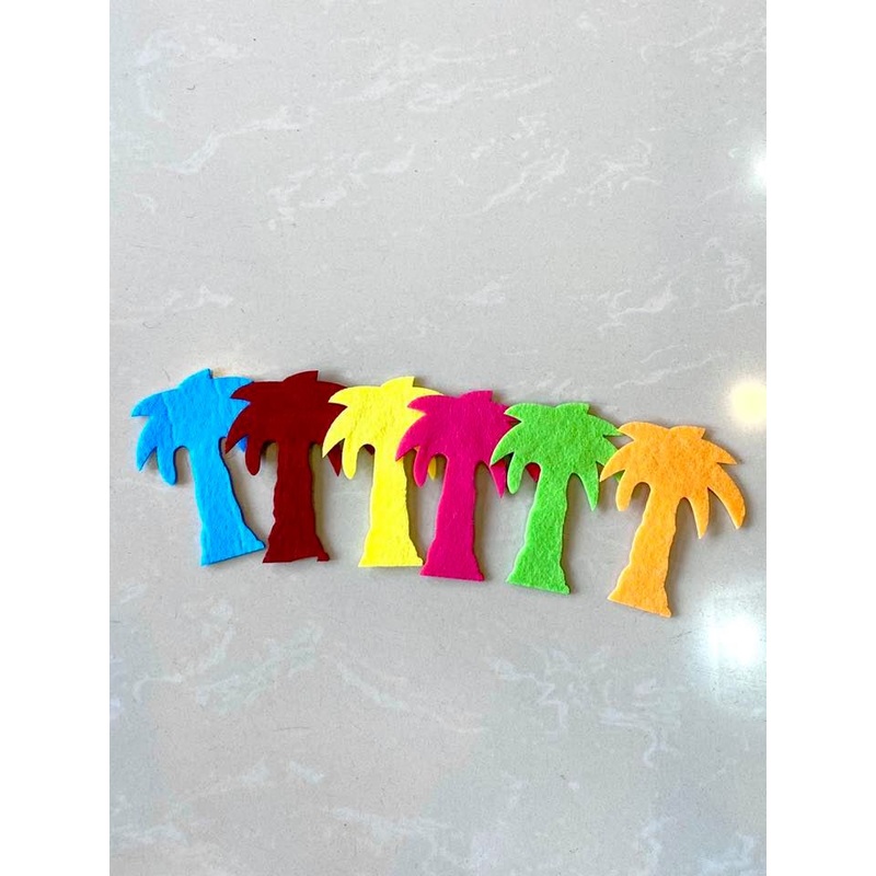 Craft- Coconut Trees 6pk FTS23606