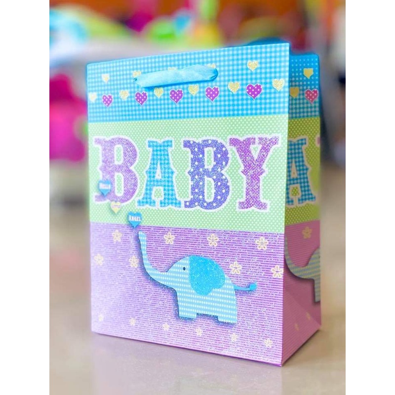 Gift Bag 3D Baby 16×11.5 FTS11629