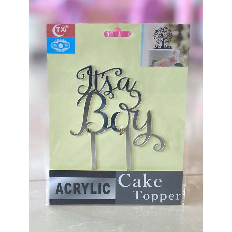 Party Cake Topper It’s A Boy FTS19881