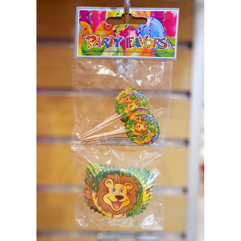 Party Cupcake Holder w/Toothpick FTS19023