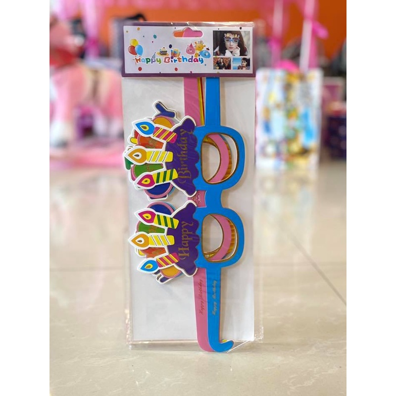Party Glasses HB Paper Des 6pk FTS19657
