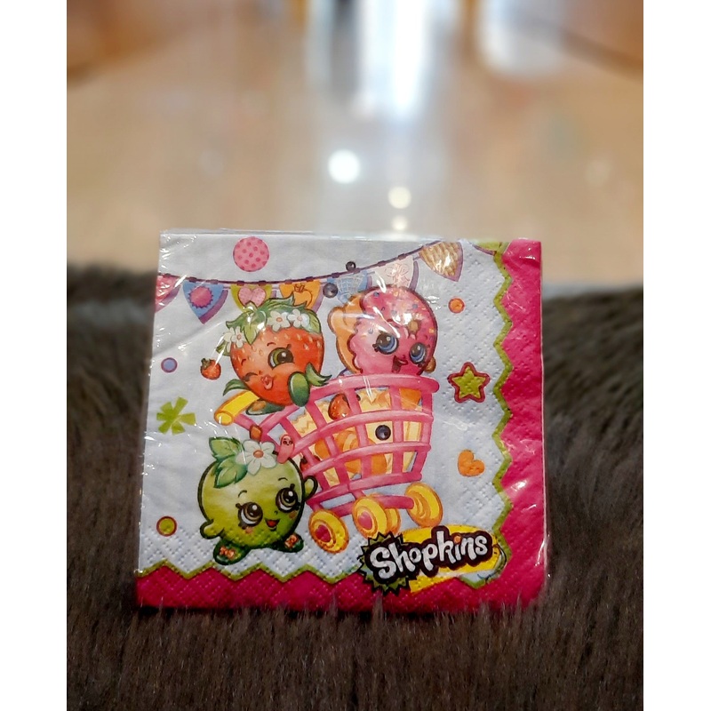 Party Napkins Shopkins 16Ct