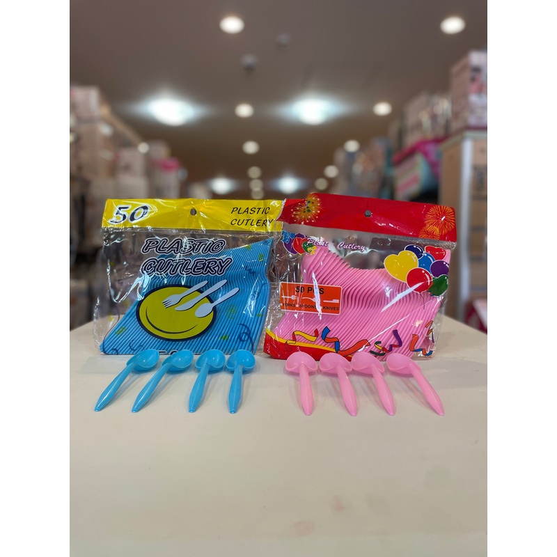 Party Spoons Colored 50pk FTS19876