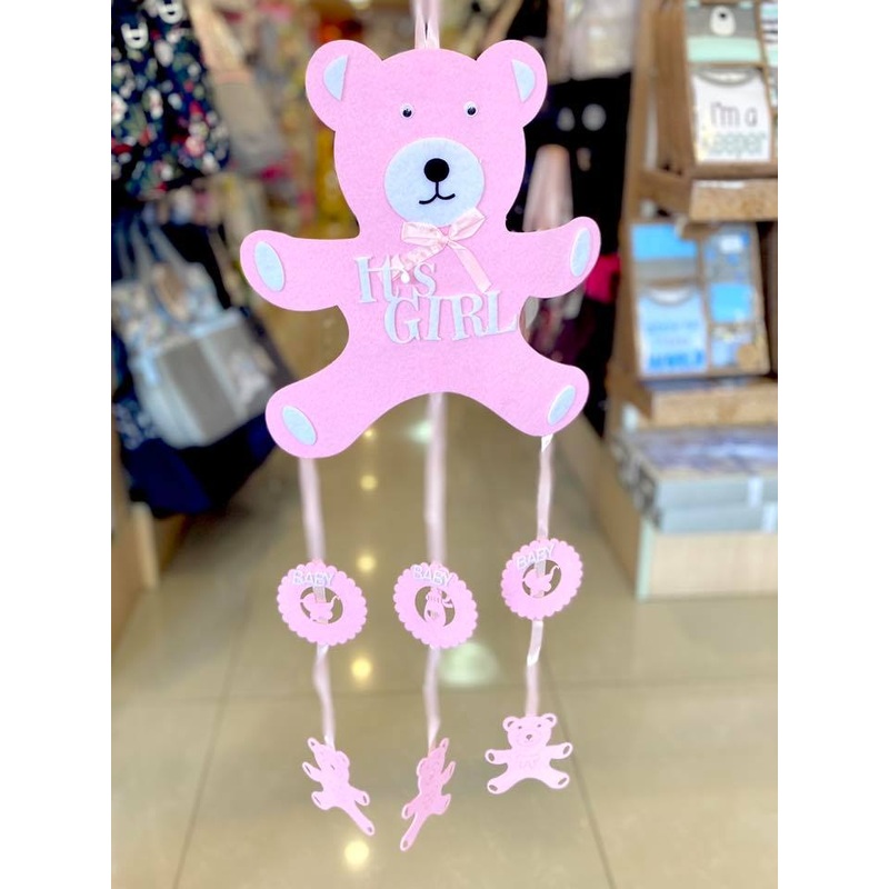 Shower Felt Bear Deco FTS19608