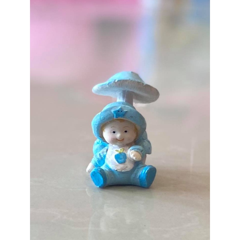 Token Ceramic Baby/ Mushroom
