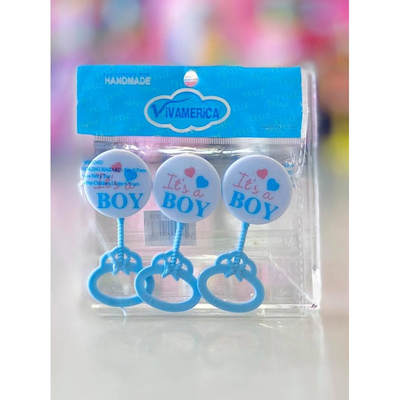 Token-Plastic Boy Rattl