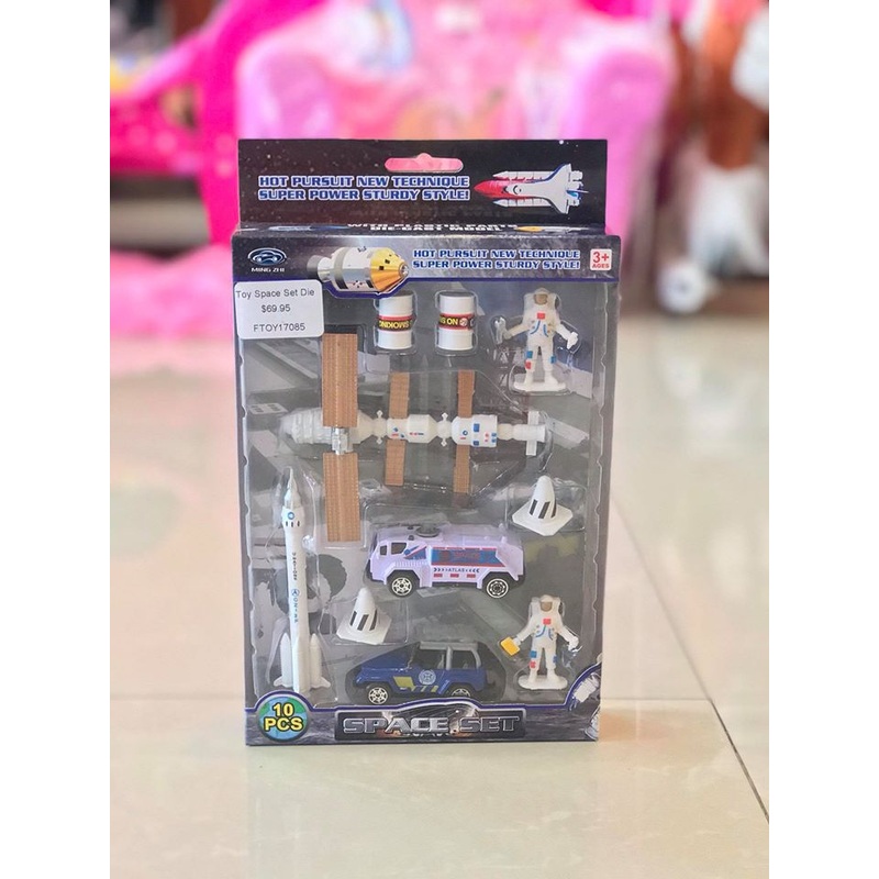 Toy Space Set Die Cast 10pc