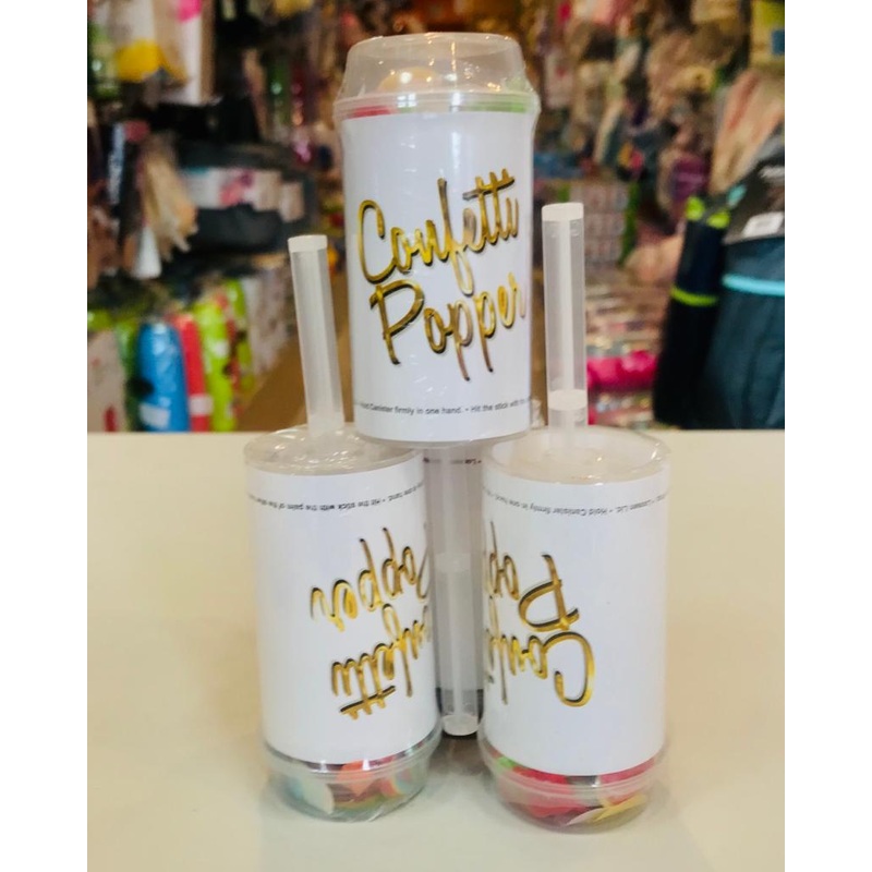 Confetti Poppers Multicolor
