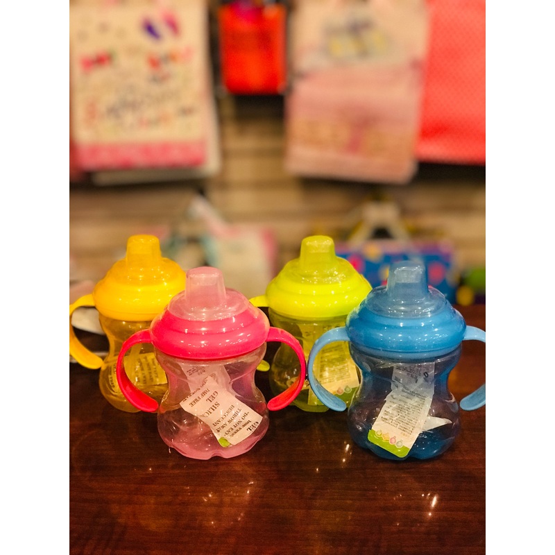 Cup-Straw 2 Handle Transparent fts32183