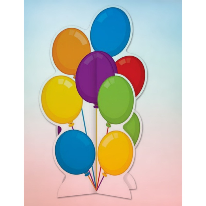 Party Centerpiece Balloons 3D
