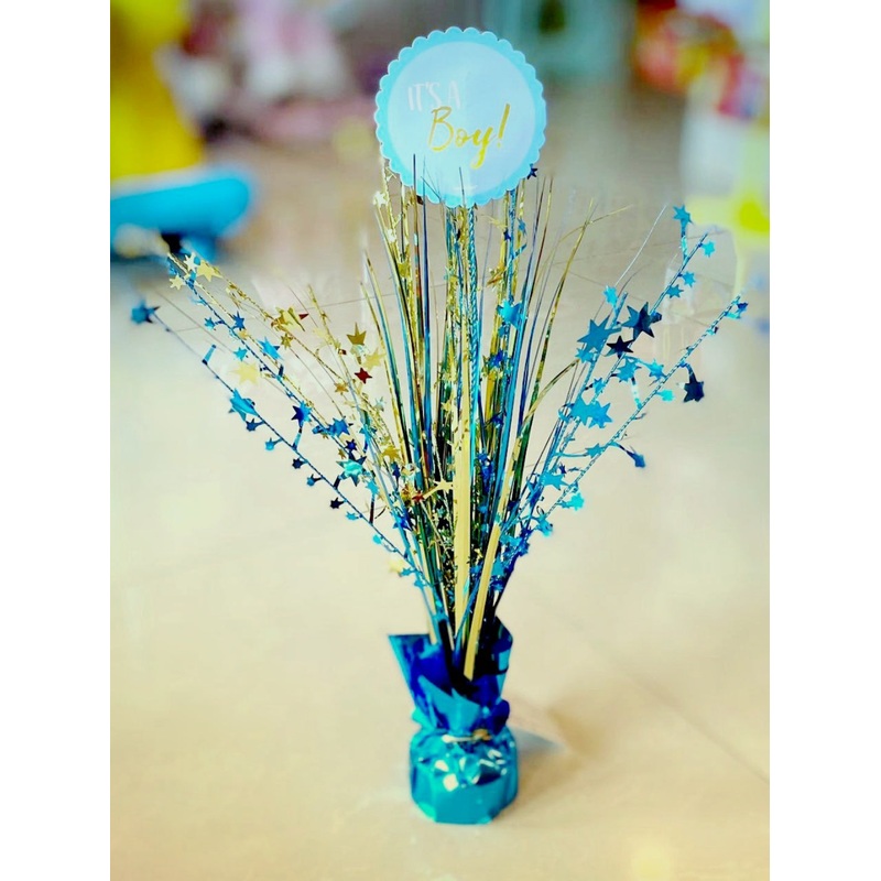 Shower Centerpiece-Baby Boy