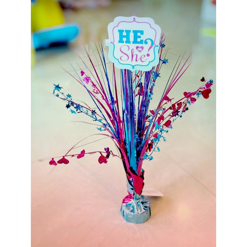 Shower Centerpiece-He or She