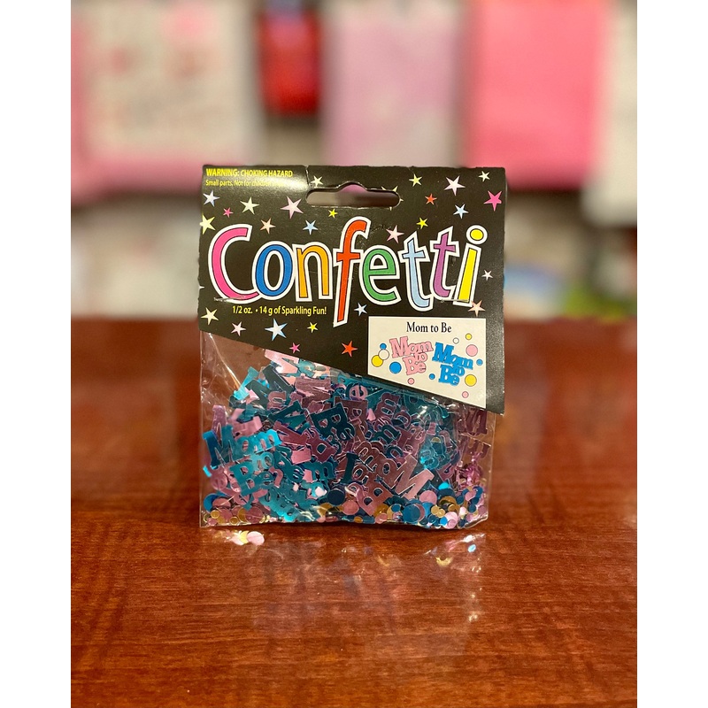 Shower Confetti-Mom to be
