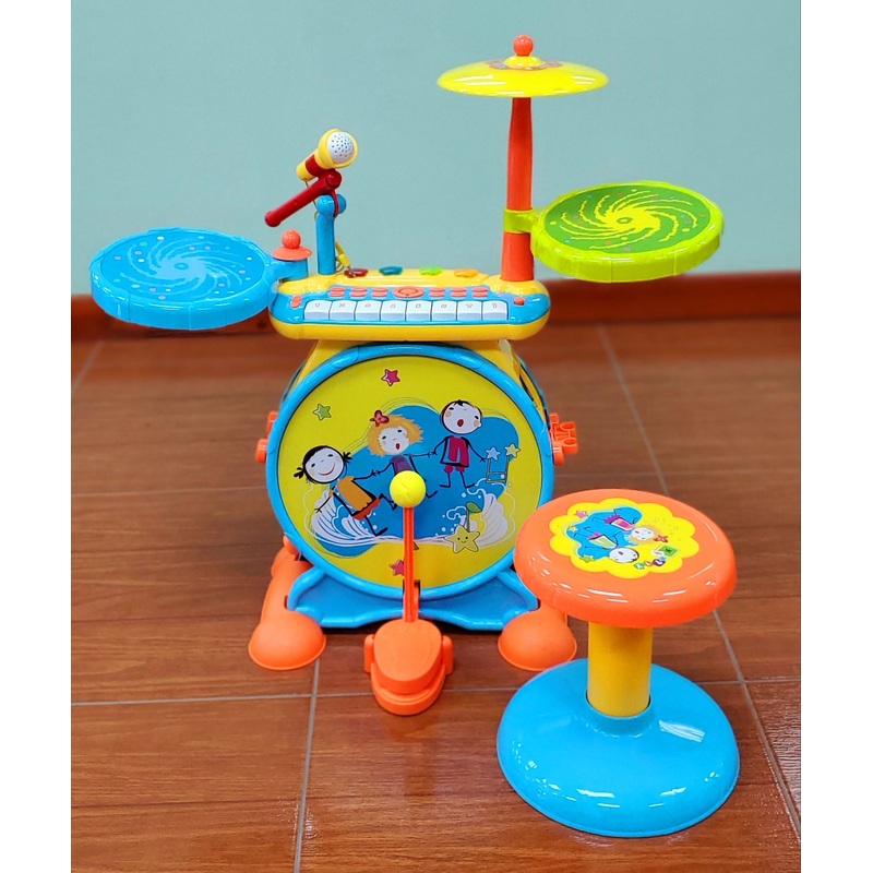 Toy Music-Jazz Drum w/Keyboard FTOY20124