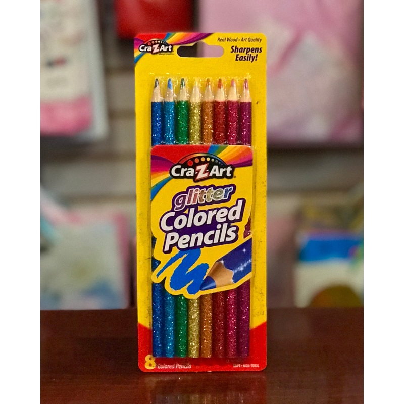 Craft Colored Pencils-Glitter