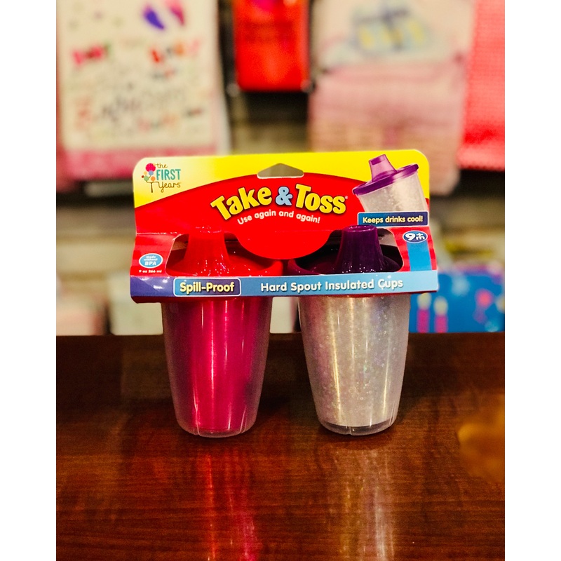 Cup-Insulated Sippy 9oz 2pk 4sea-46419