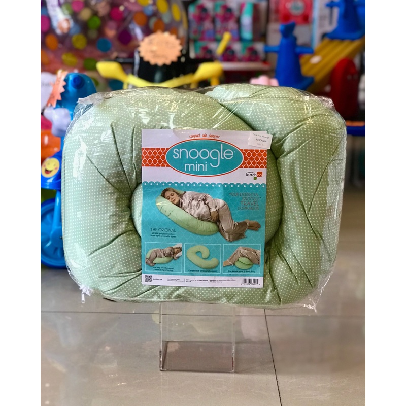 Leachco Snoogle Mini Green Pin L992-g