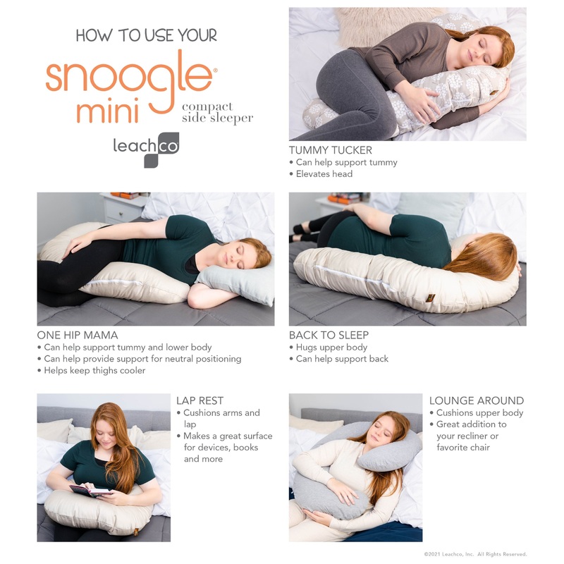 Leachco Snoogle Mini Ivory