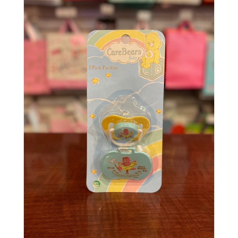 Pacifier 2pc Care Bears 4sea-52793