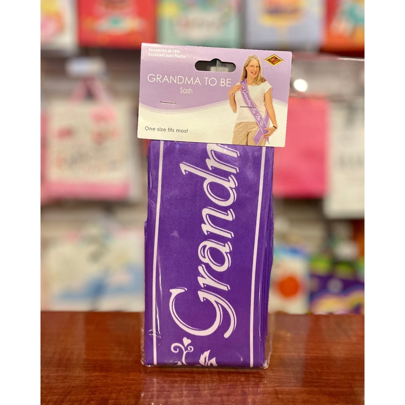 Sash-Grandma to be BPS60180