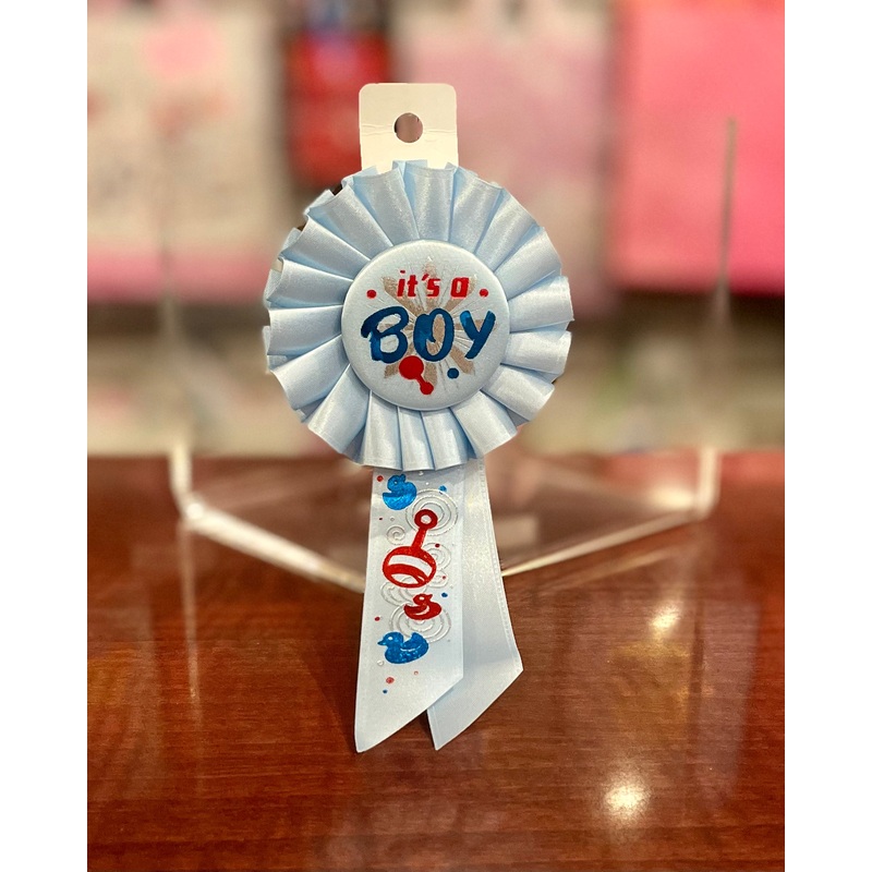Shower Badge-It’s a Boy