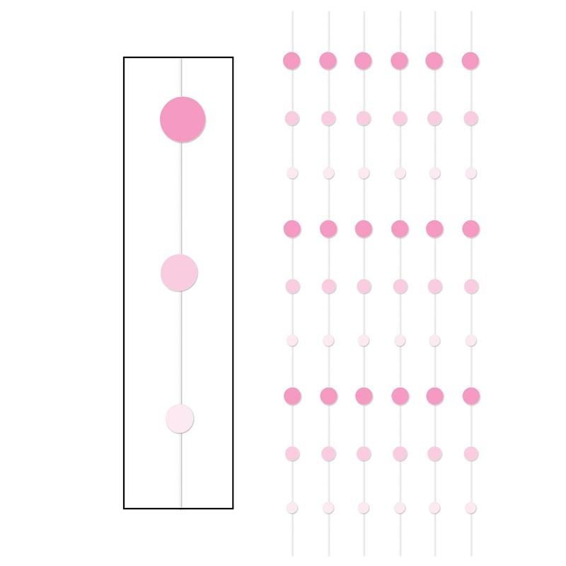 Shower Stringers-Pink Dot BPS59955-P