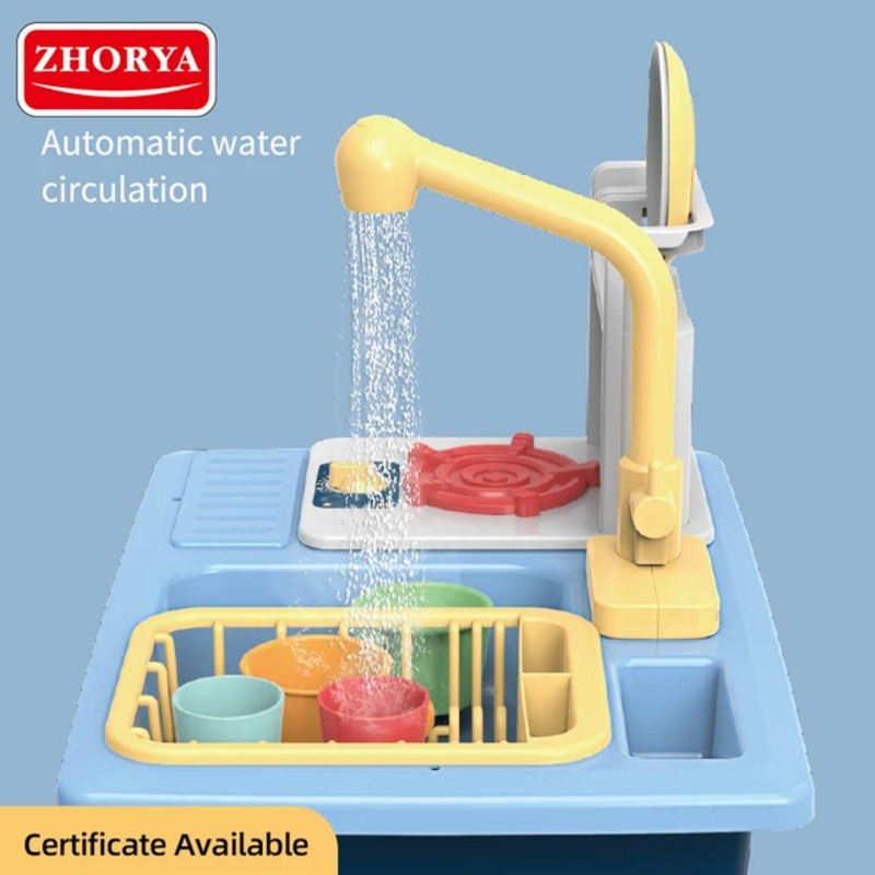 Toy Kitchen Sink-Blue Ftoy2021114