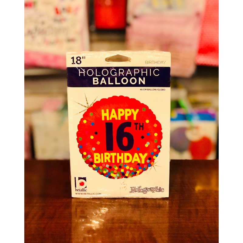 Ballon 16th Birthday BE81111