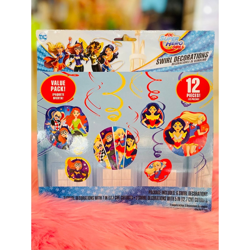 DC Girl Foil Swirl
