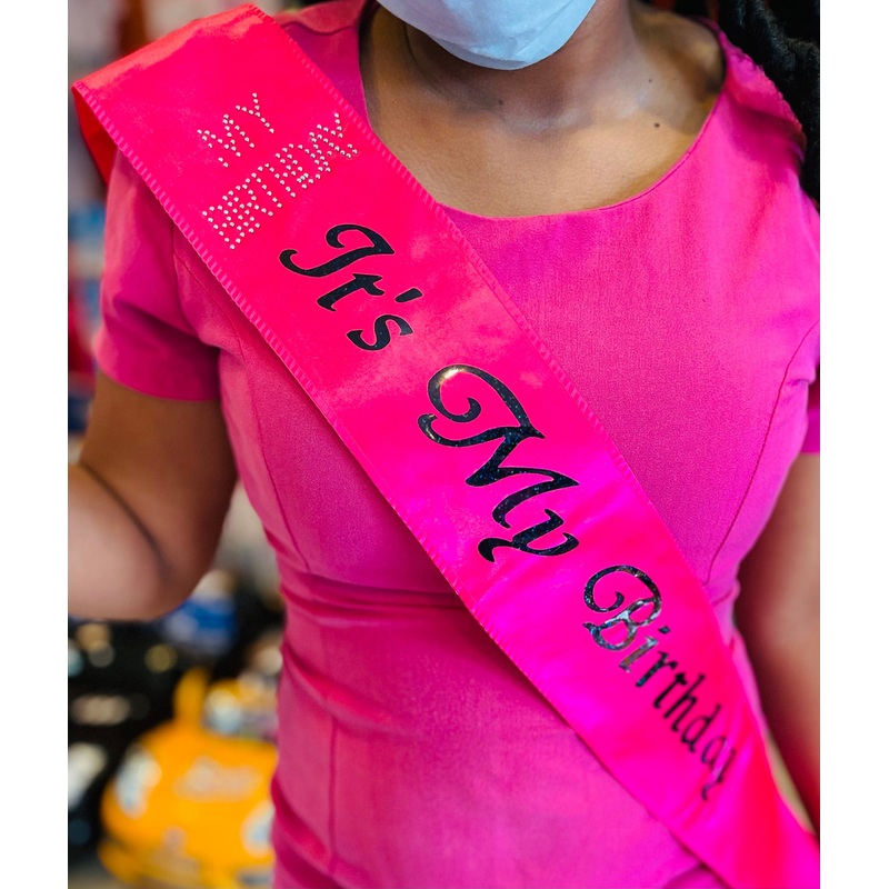 Party Sash It’s my Birthday FTS19373