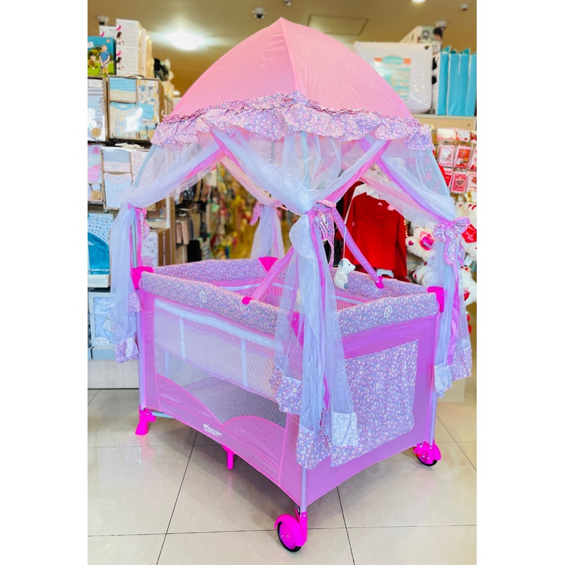 Playpen w/4 post Canopy FTS32351
