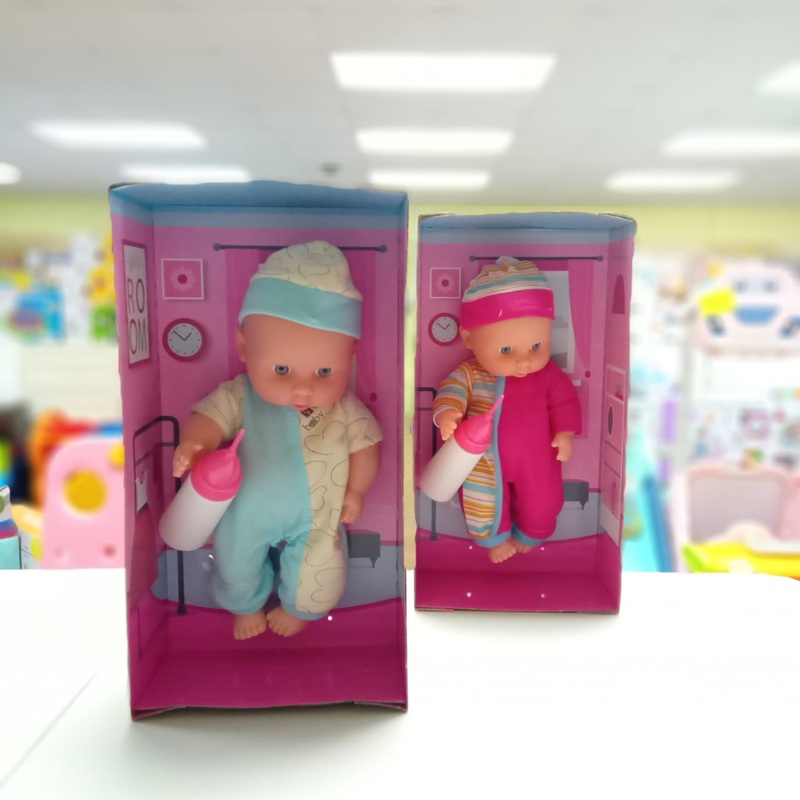 Toy Doll 12 Pink & Blue Ftoy2021124