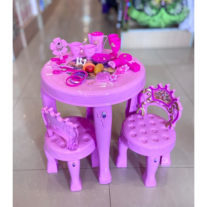 Toy Pcess Table w/2 Chairs Ftoy2021066