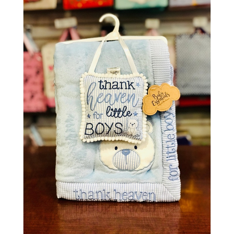 Blanket Thank Heave Boy AD70248