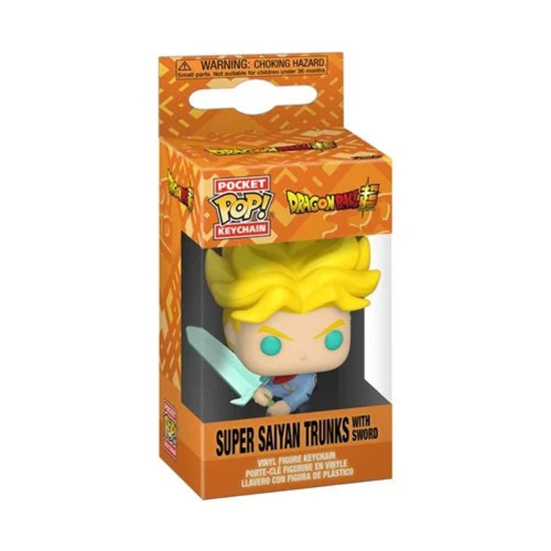 Dragon Ball Super – Super Saiyan Trunks with Spirit Sword Funko Pocket Pop! Key Chain