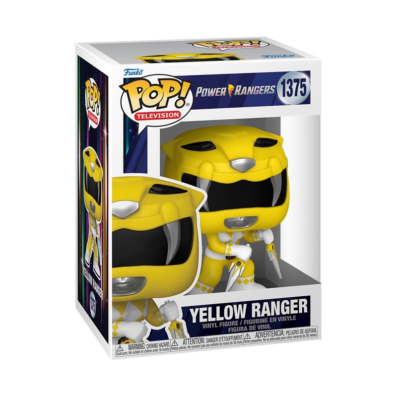 Mighty Morphin Power Rangers: 30th Anniversary – Yellow Ranger Funko Pop! Vinyl Figure
