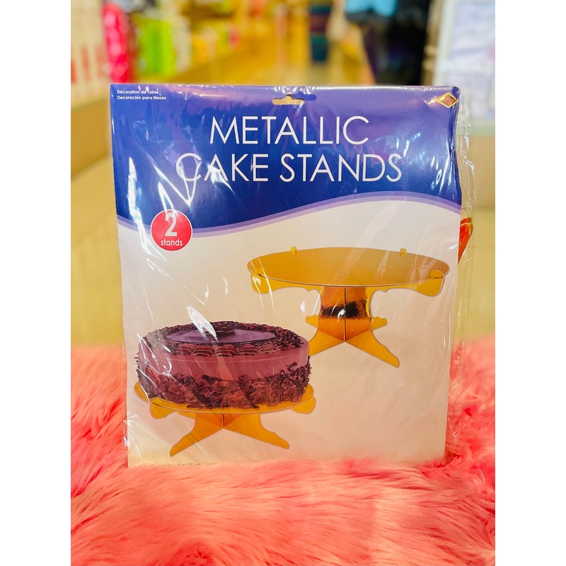 Party Cake Stand-Metallic Bps53785-GD