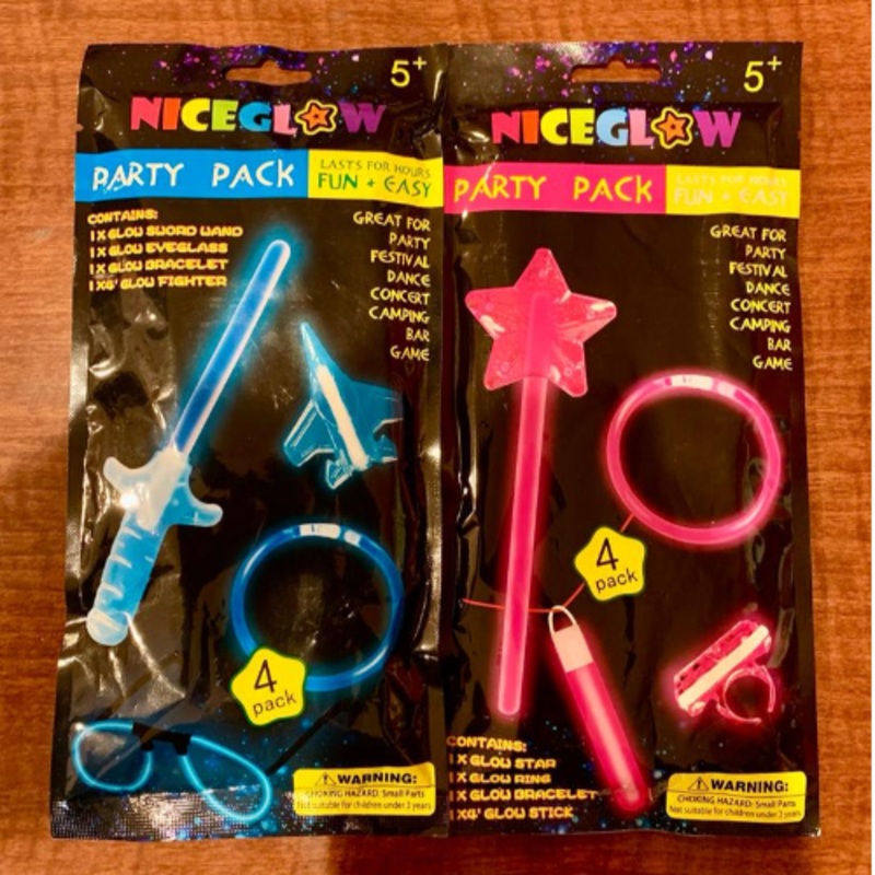 Party Glow Set 4pc FTS19399