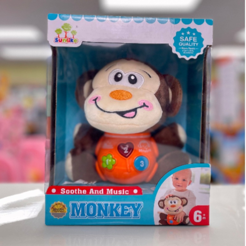 Toy Soothe & Music Monkey Ftoy2023048