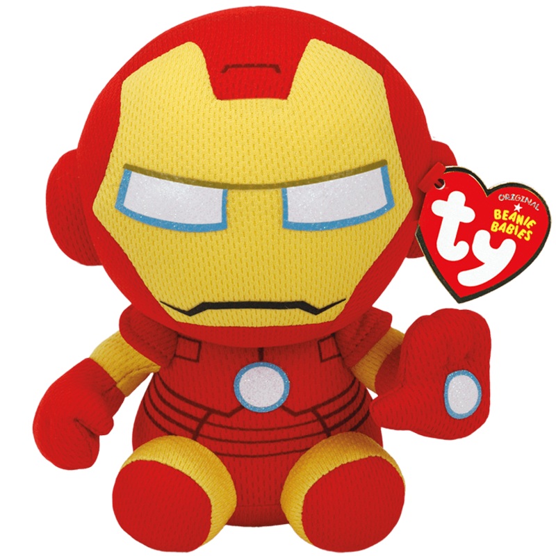Beanie Babies – Iron Man – Small 8