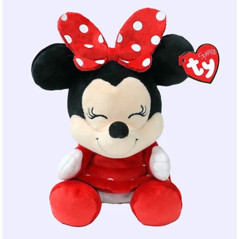 Beanie Babies – Minnie Mouse – Soft Medium 13